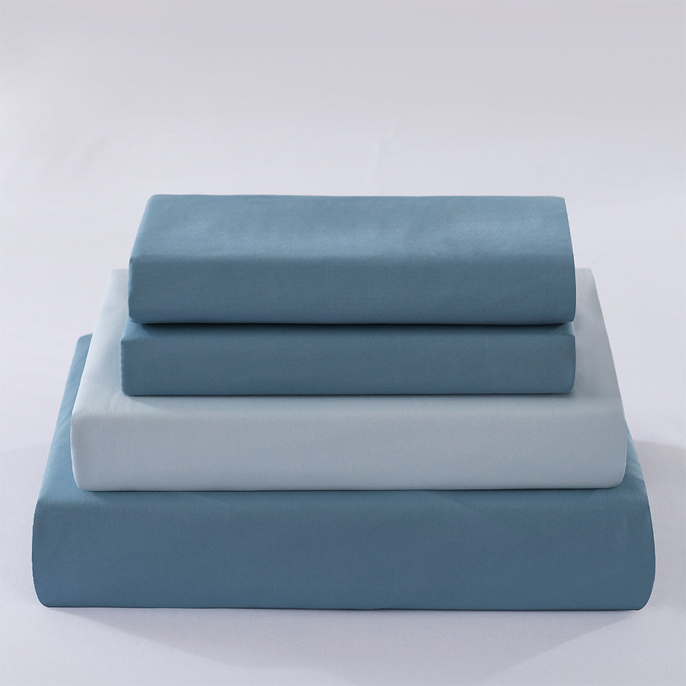 Solid Color Minimalist 3-Piece Bedding Set - Calm Cloud Bedding